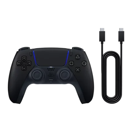 DualSense® Wireless Controller - Midnight Black & USB Cable for PC