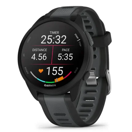 Garmin Forerunner 165, Running Smartwatch, Colorful AMOLED Display, Training Metrics and Recovery Insights