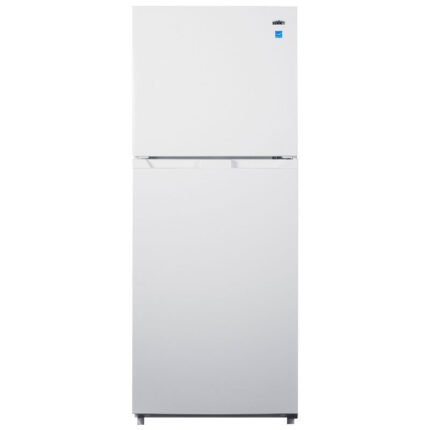 Summit Appliance FF1089PLIM 24" Wide Top Mount Refrigerator-Freezer with Icemaker, 10 cu.ft, Defrost Type, Stainless Steel Look, Frost-free Operation, ADA Compliant, Interior Light (Stainless Steel)